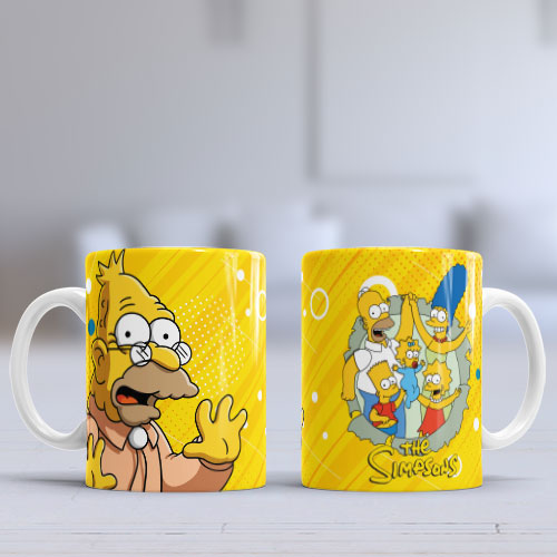 Abraham Simpson Mockup The Simpsons - Abraham Simpson